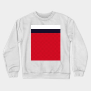 Bolton Wanderers Retro Red White Navy Away 1988 Crewneck Sweatshirt